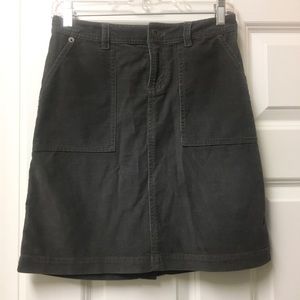 Awesome the North Face black cord skirt!